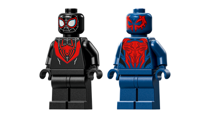 Lego Miles Morales Mech vs SpiderMan 2099