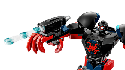 Lego Miles Morales Mech vs SpiderMan 2099