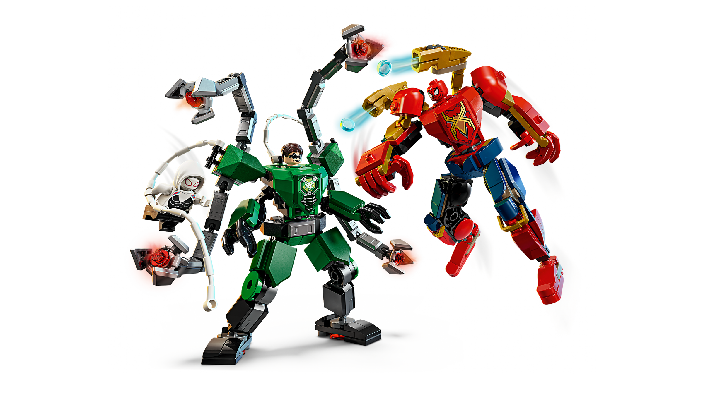 Lego Mech Battle SpiderMan vs Doc Ock