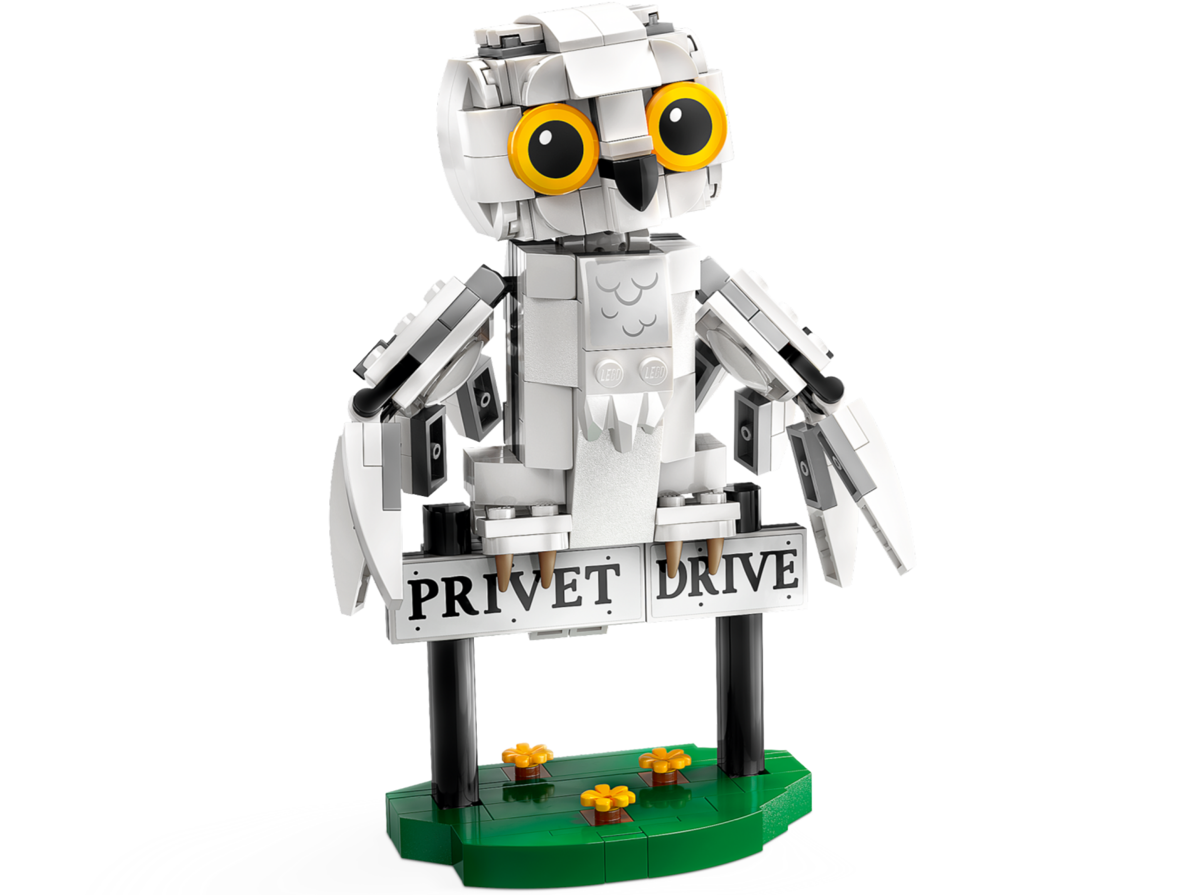 Lego Hedwig at 4 Privet Drive