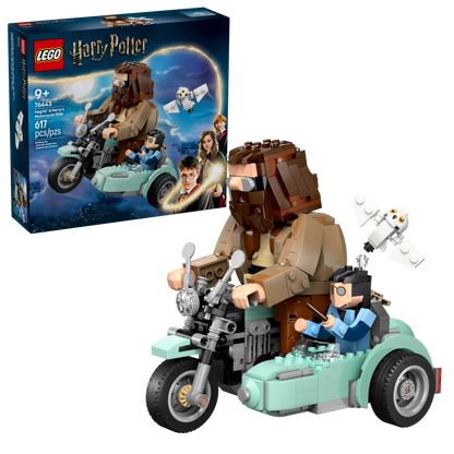 Lego Hagrid  Harrys Motorcycle Ride