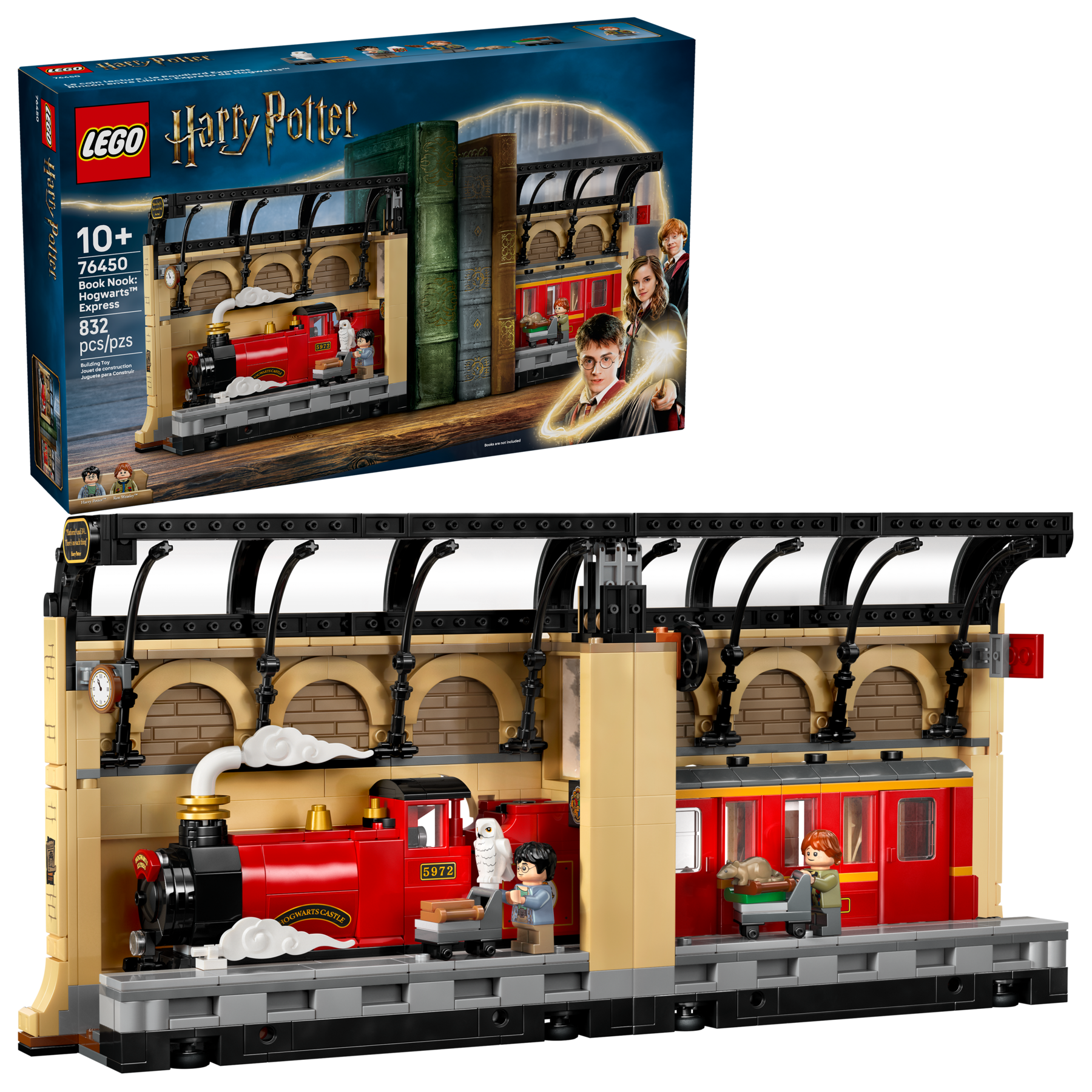 Lego Book Nook Hogwarts Express
