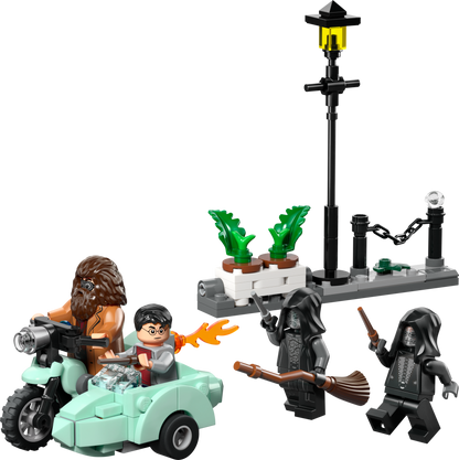 Lego Hagrid  Harrys Privet Drive Escape