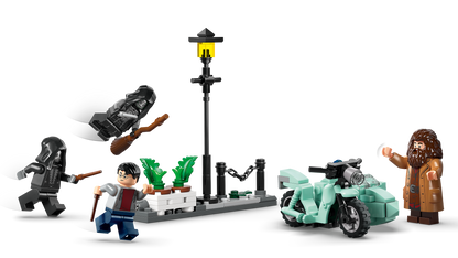 Lego Hagrid  Harrys Privet Drive Escape
