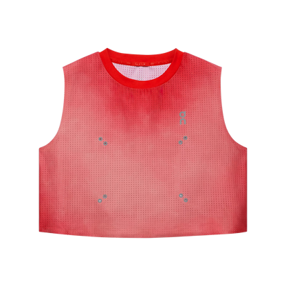 On Pace Tank Red (Women'S)