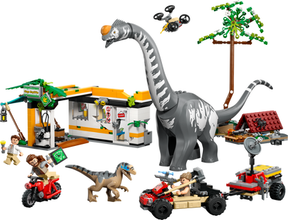 Lego Raptor  Titanosaurus Tracking Mission