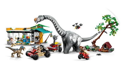 Lego Raptor  Titanosaurus Tracking Mission