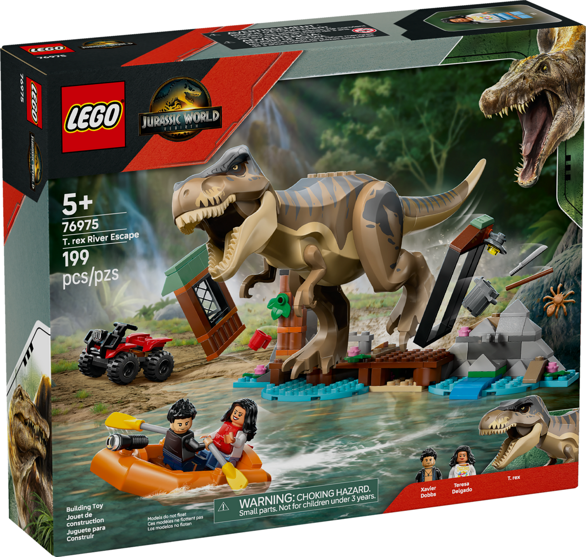 Lego T rex River Escape