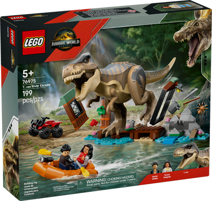 Lego T rex River Escape