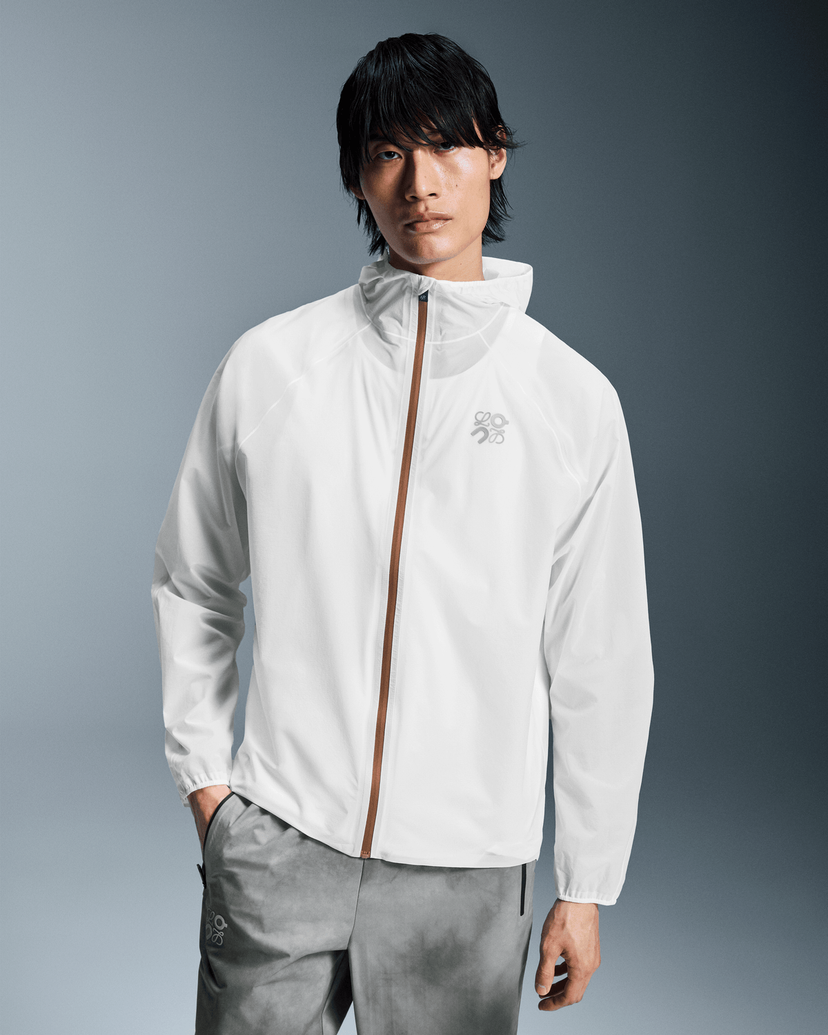 On Ultra Jacket Loewe White