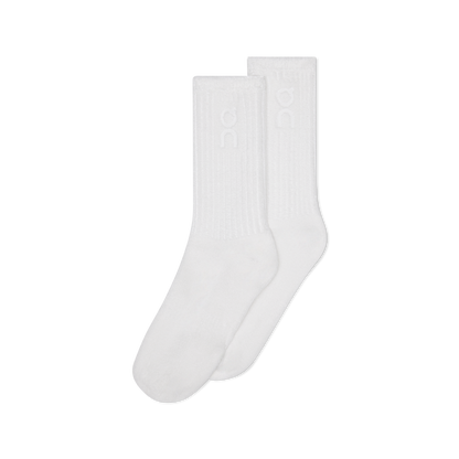 On Terry Sock High White