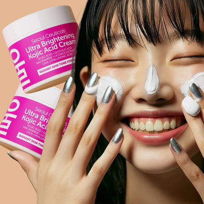 Seoul Ceuticals Korean Skin Care Ultra Brightening Kojic Acid Cream