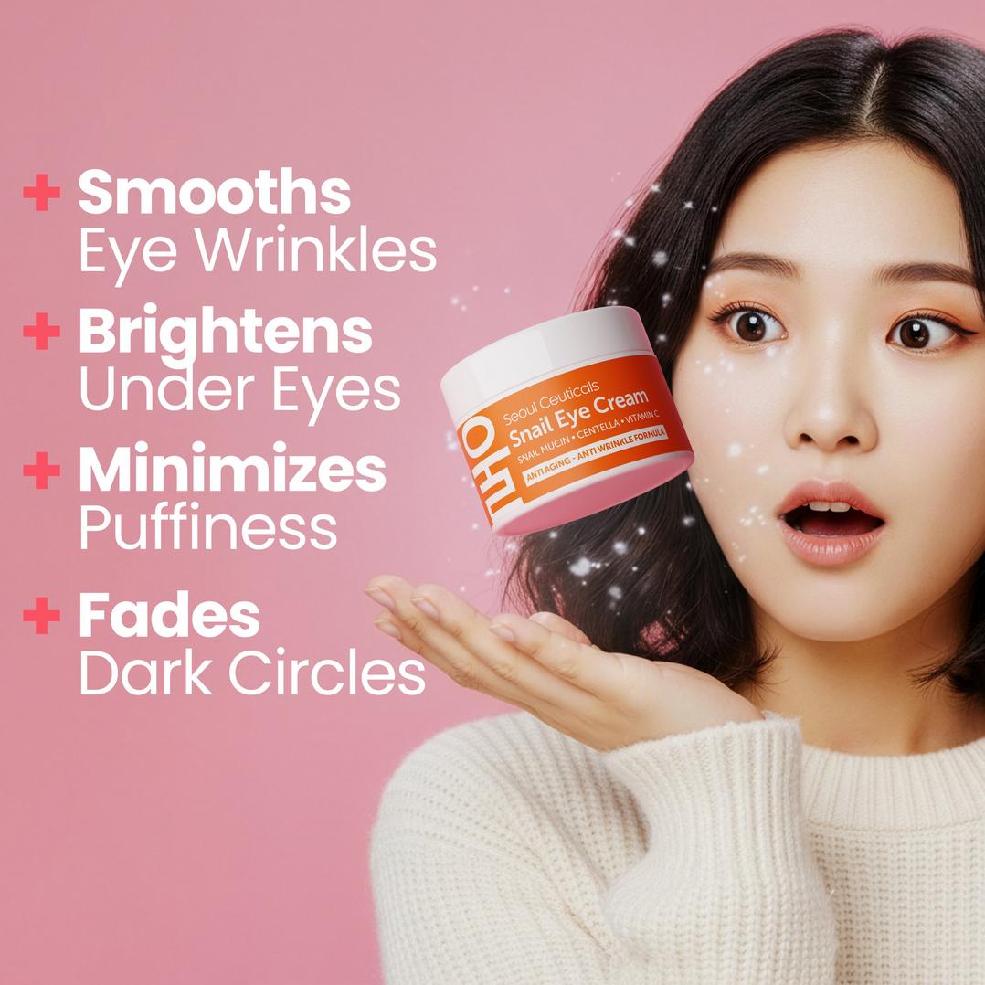 Seoul Ceuticals Korean Skin Care Snail Eye Cream