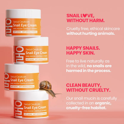 Seoul Ceuticals Korean Skin Care Snail Eye Cream