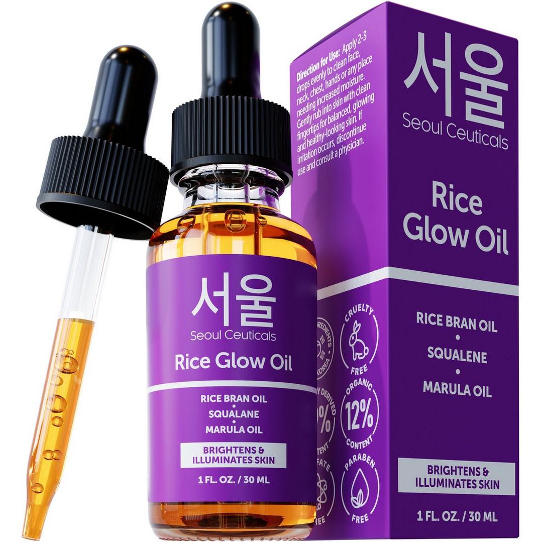 Seoul Ceuticals Korean Skin Care Rice Glow Oil