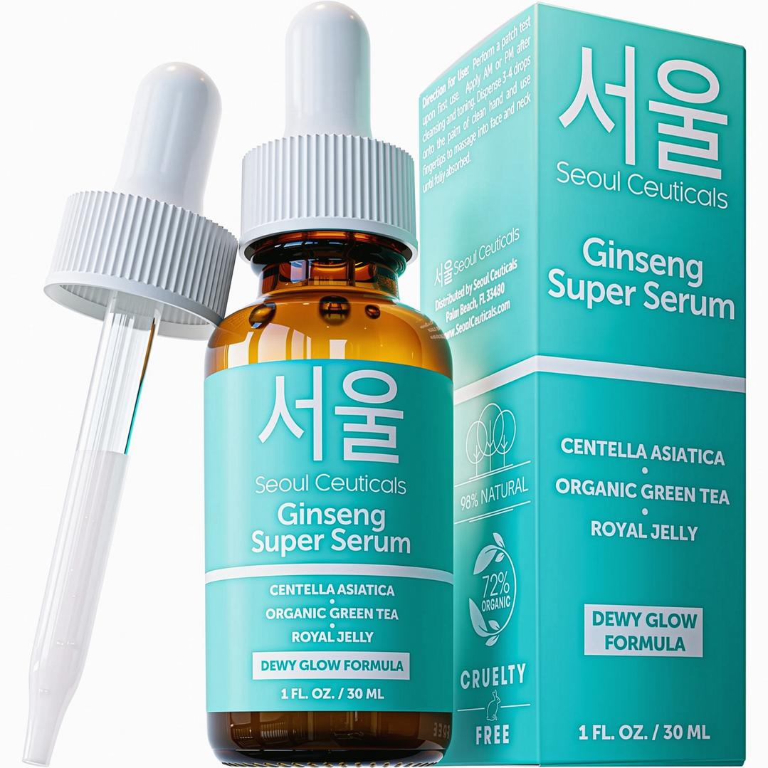 Seoul Ceuticals Korean Skin Care Ginseng Super Serum