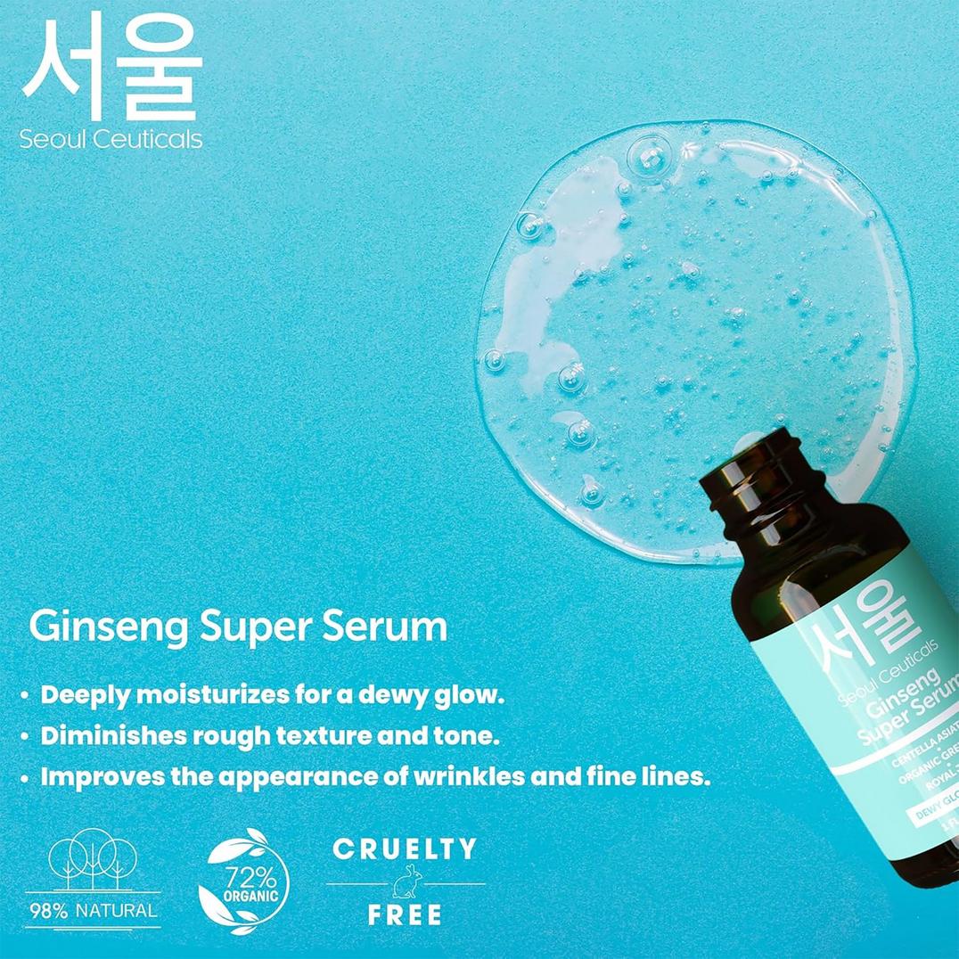 Seoul Ceuticals Korean Skin Care Ginseng Super Serum