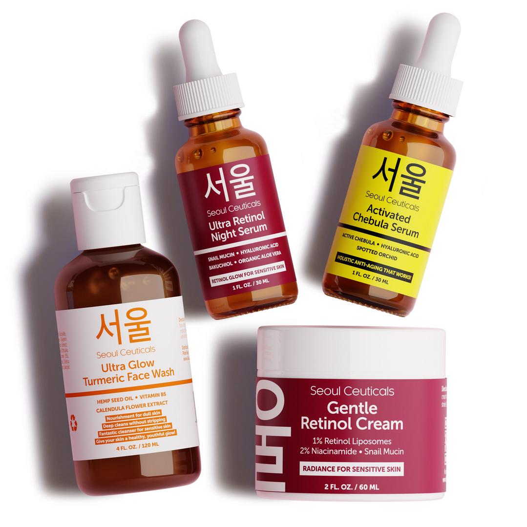 Seoul Ceuticals Korean Skin Care Anti-Aging 37+ Routine