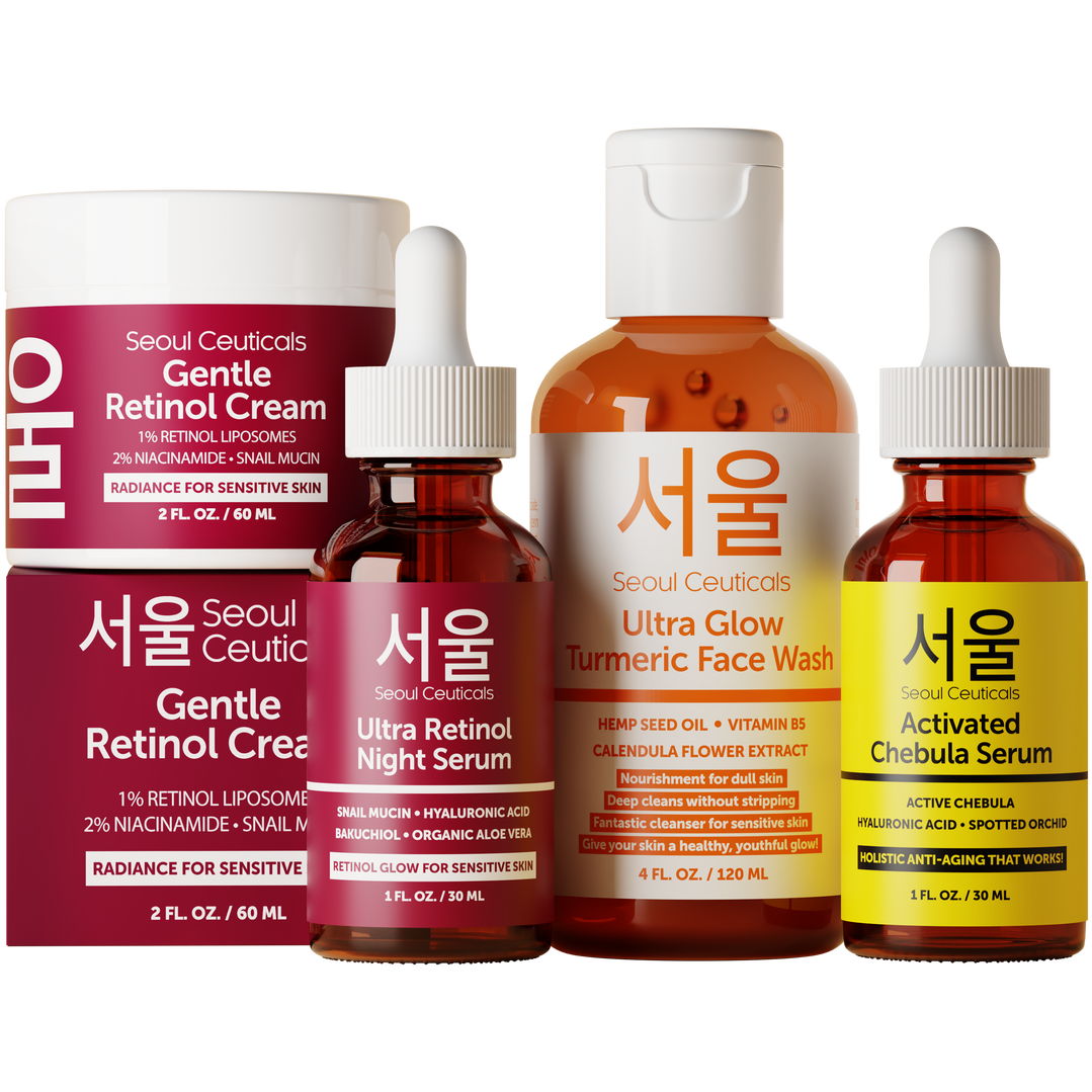 Seoul Ceuticals Korean Skin Care Anti-Aging 37+ Routine