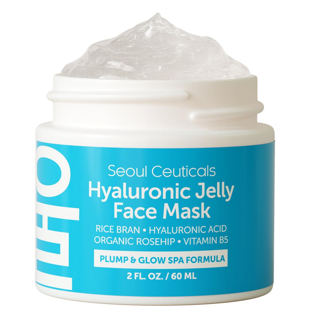 Seoul Ceuticals Korean Skin Care Hyaluronic Jelly Face Mask