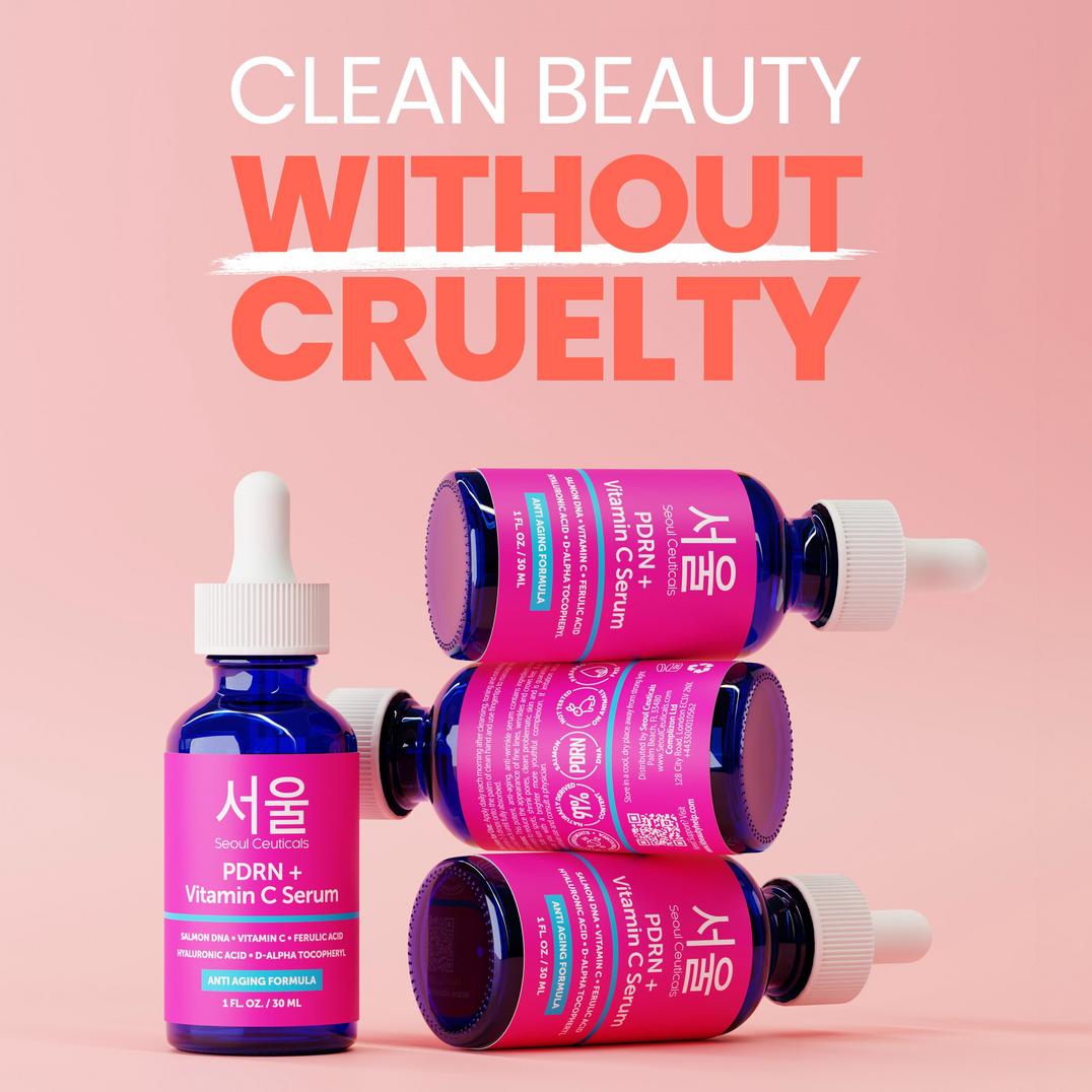 Seoul Ceuticals Korean Skin Care PDRN + Vitamin C Serum