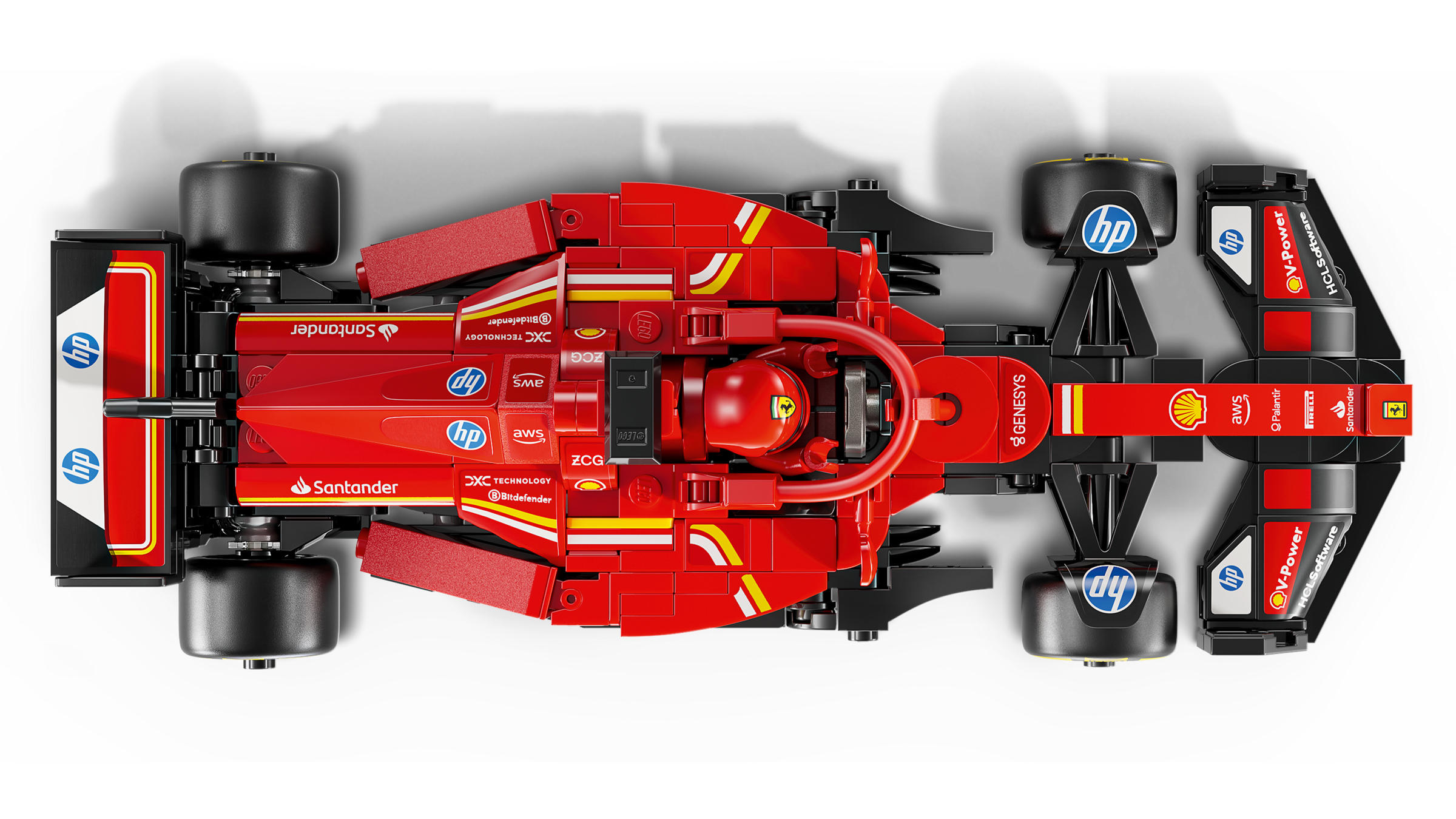 Lego Ferrari SF24 F1 Race Car