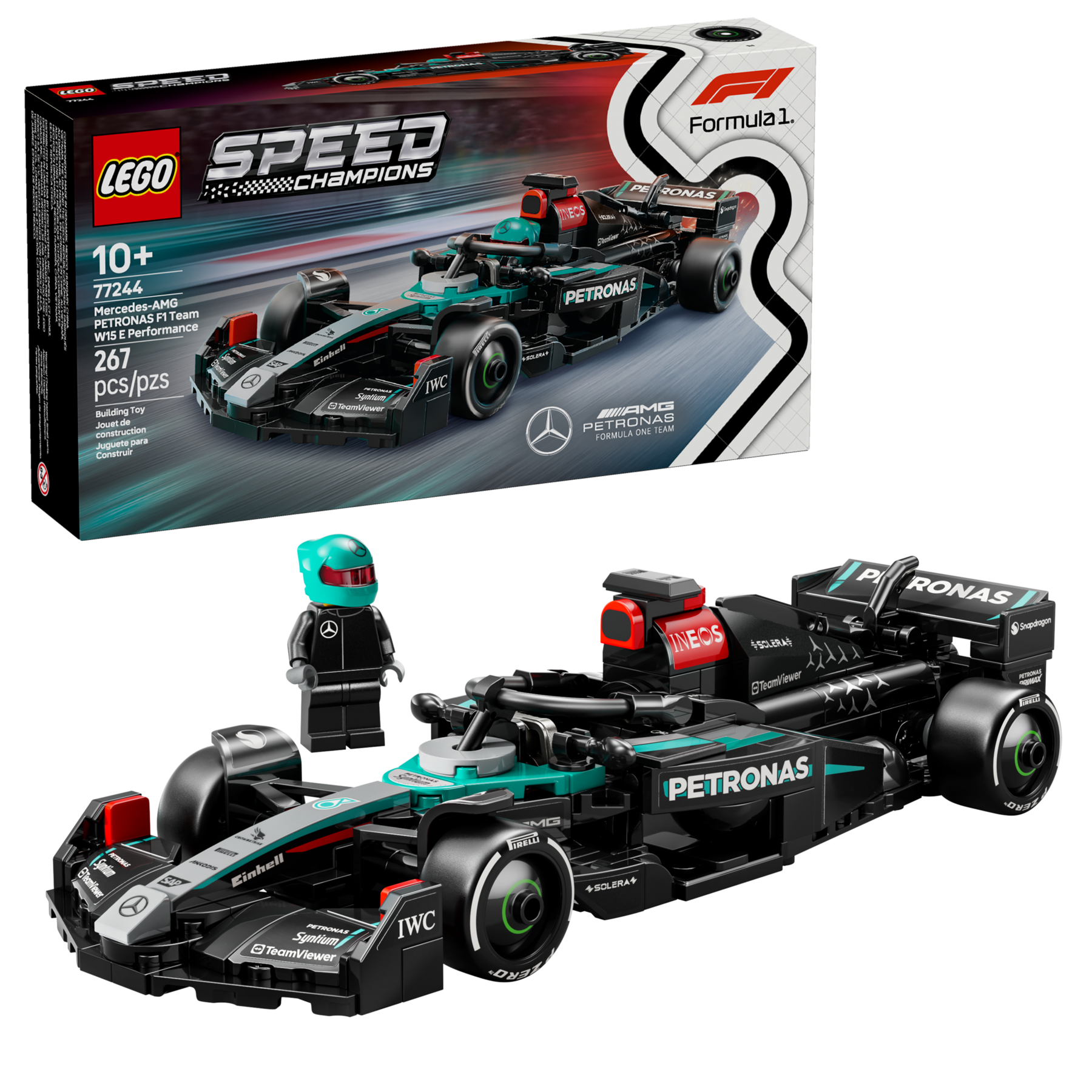 Lego MercedesAMG F1 W15 Race Car