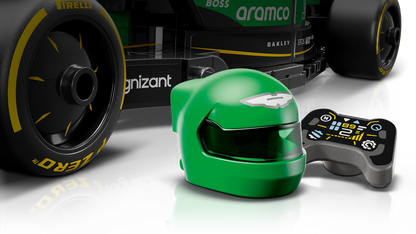 Lego Aston Martin Aramco F1 AMR24 Race Car