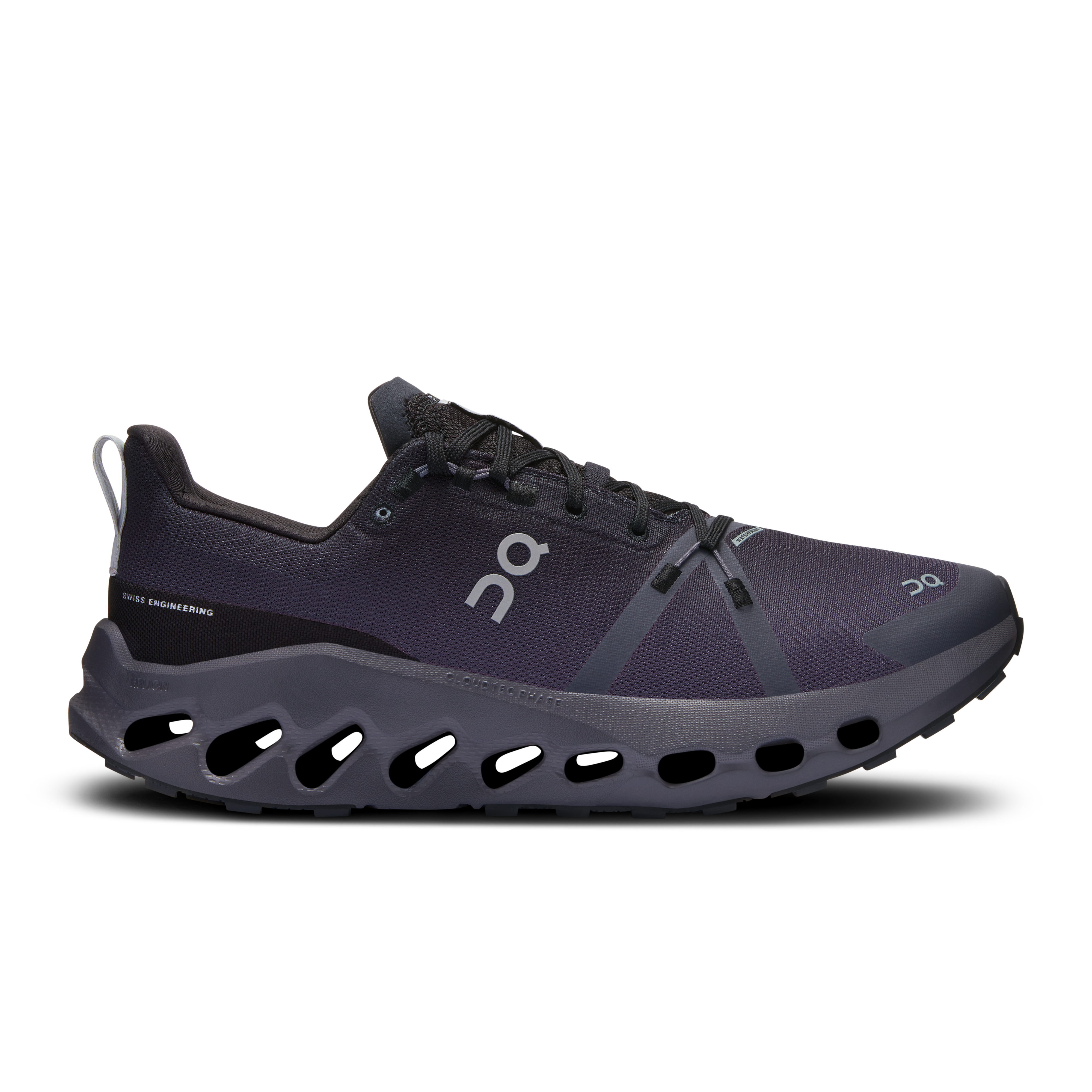 On Cloudsurfer Trail Waterproof Black Eclipse
