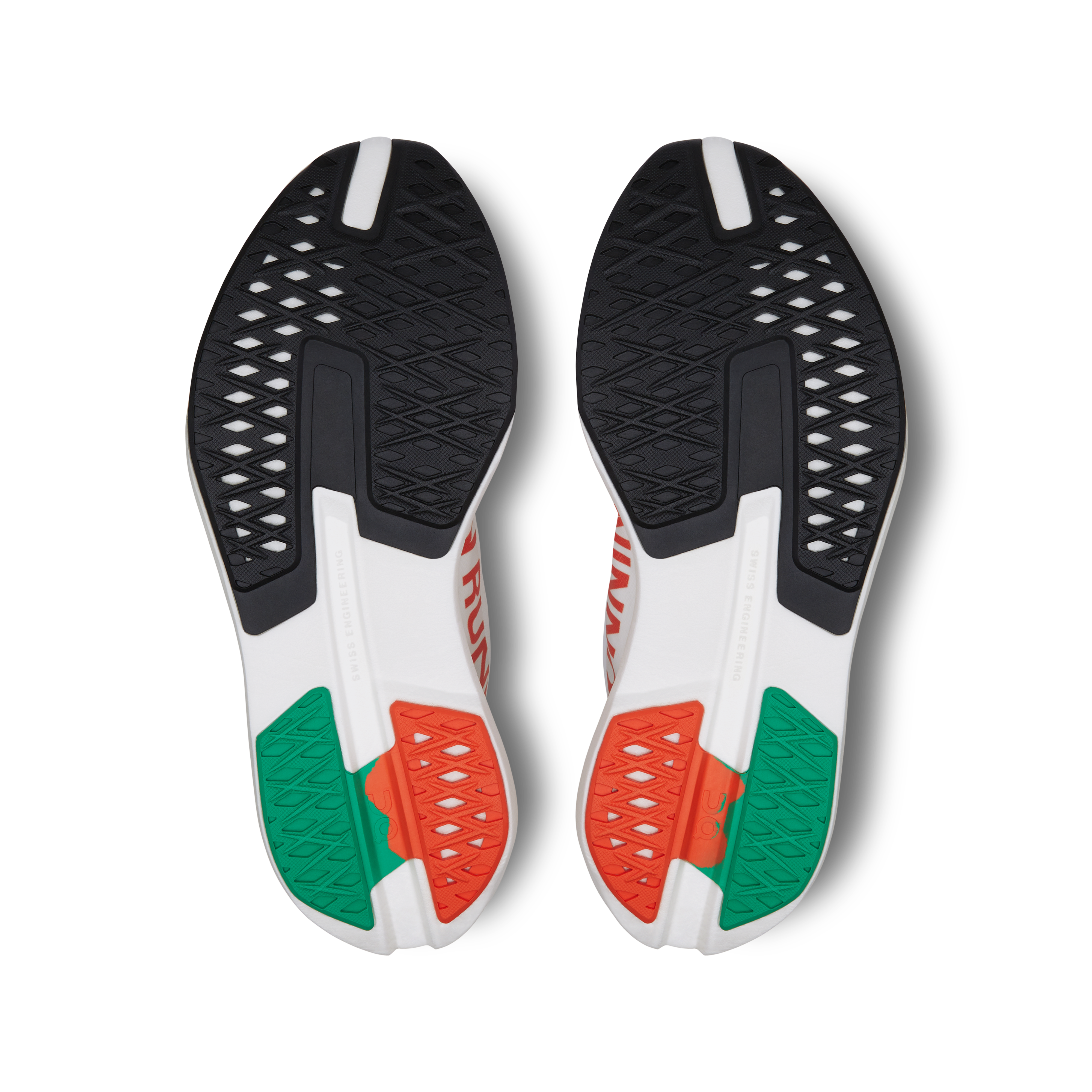 on running cloudboom zon runninge white flame (women's)