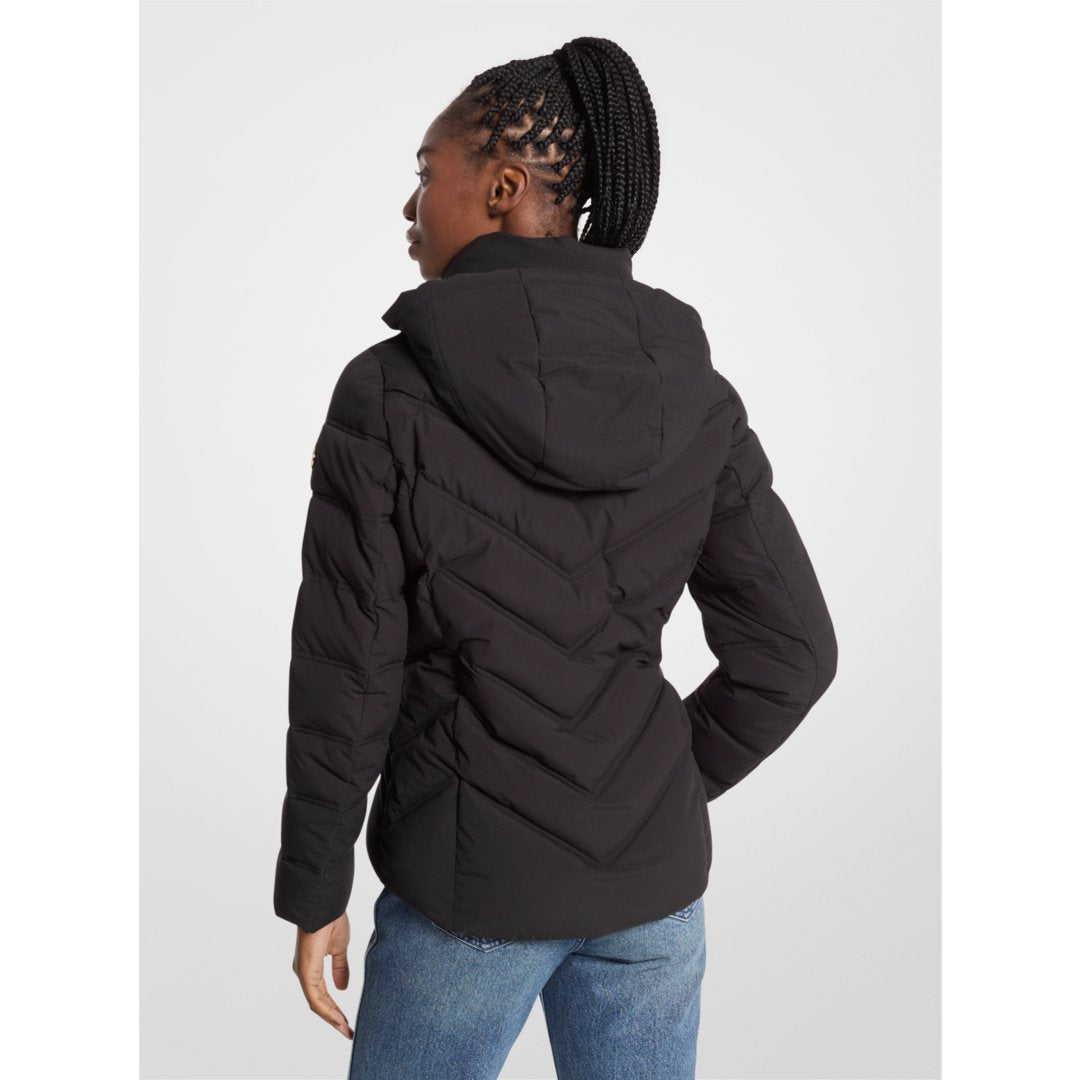 Michael Kors Packable Quilted Puffer Jacket BLACK