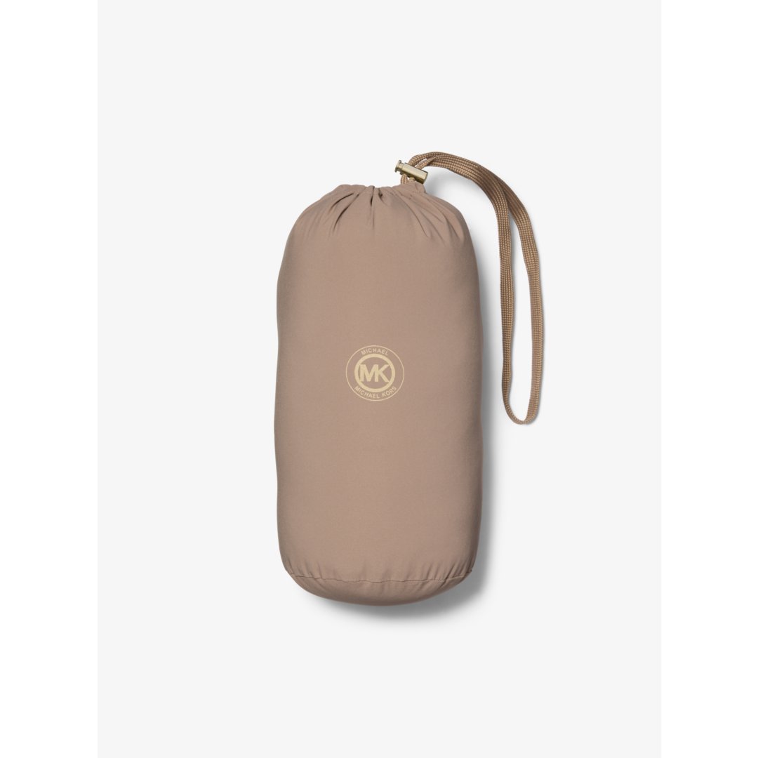 Michael Kors Packable Quilted Puffer Jacket TAUPE