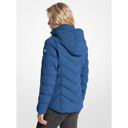 Michael Kors Packable Quilted Puffer Jacket GALAXY BLUE