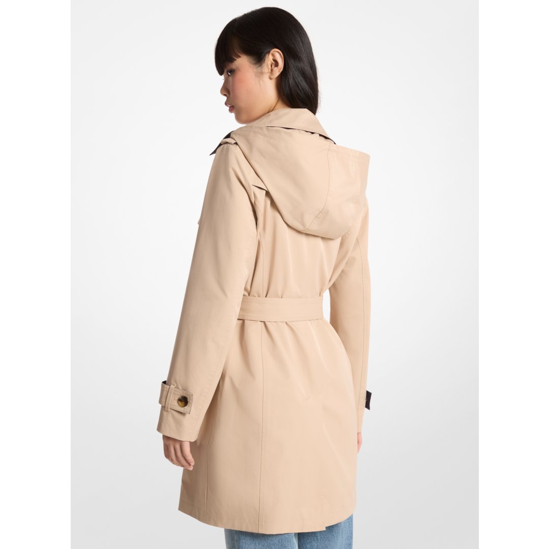 Michael Kors Belted Trench Coat BUFF