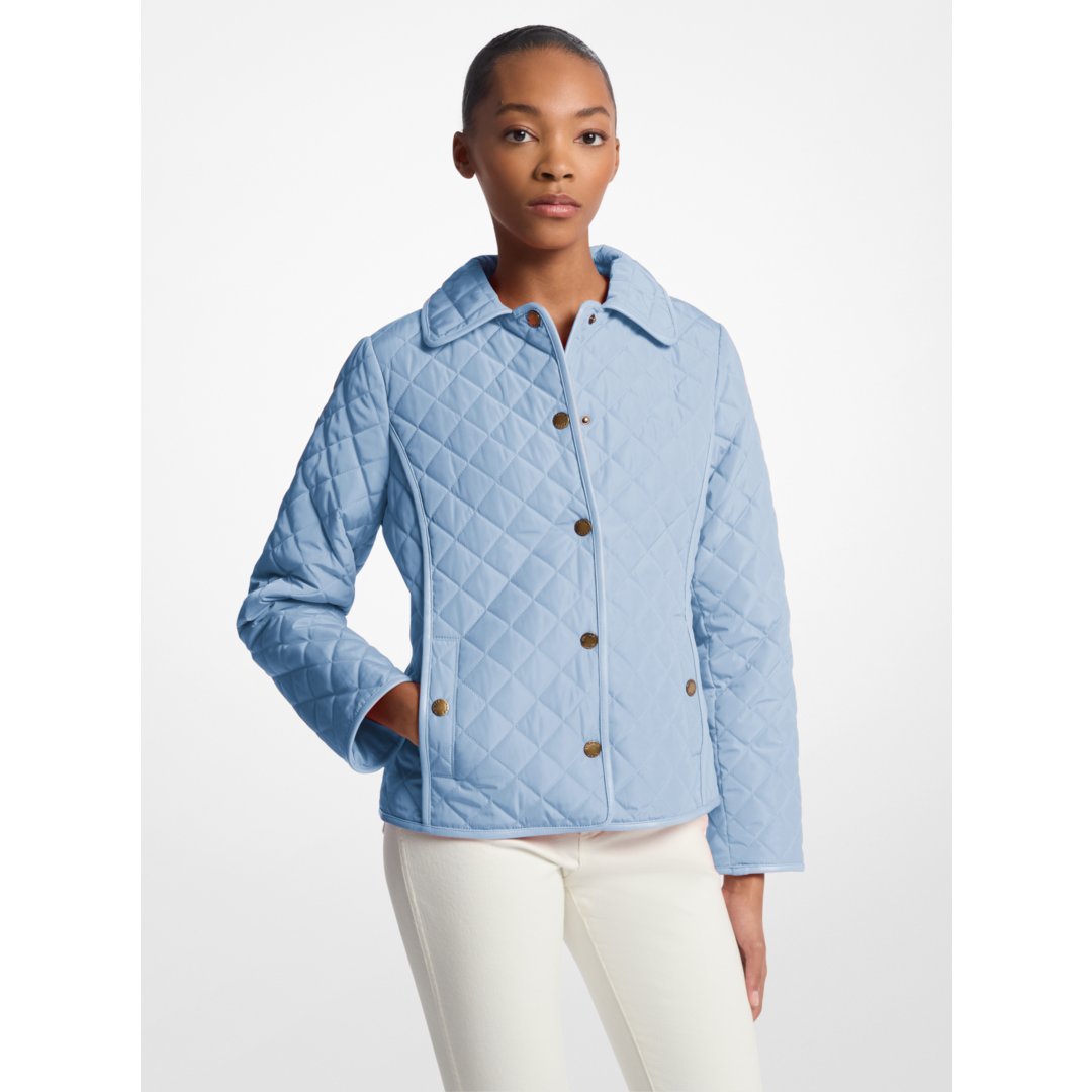 Michael Kors Quilted Jacket SHOREBLUE