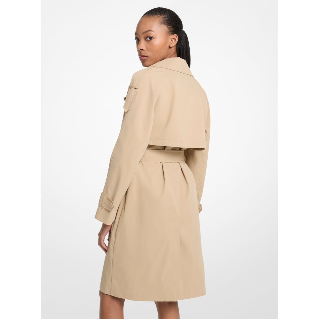 Michael Kors Belted Trench Coat KHAKI