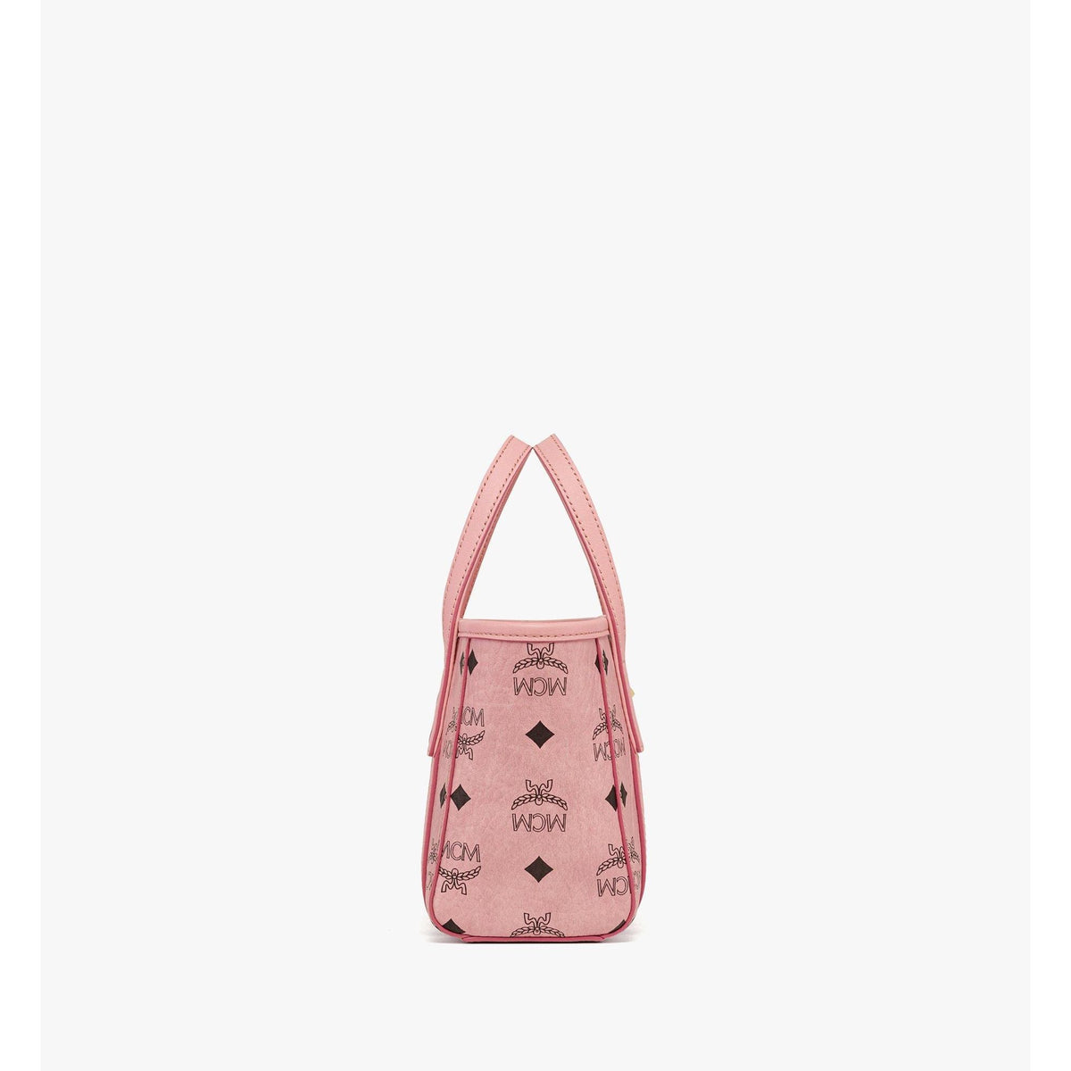 MCM X-Mini Toni Top-Zip Shopper in Visetos