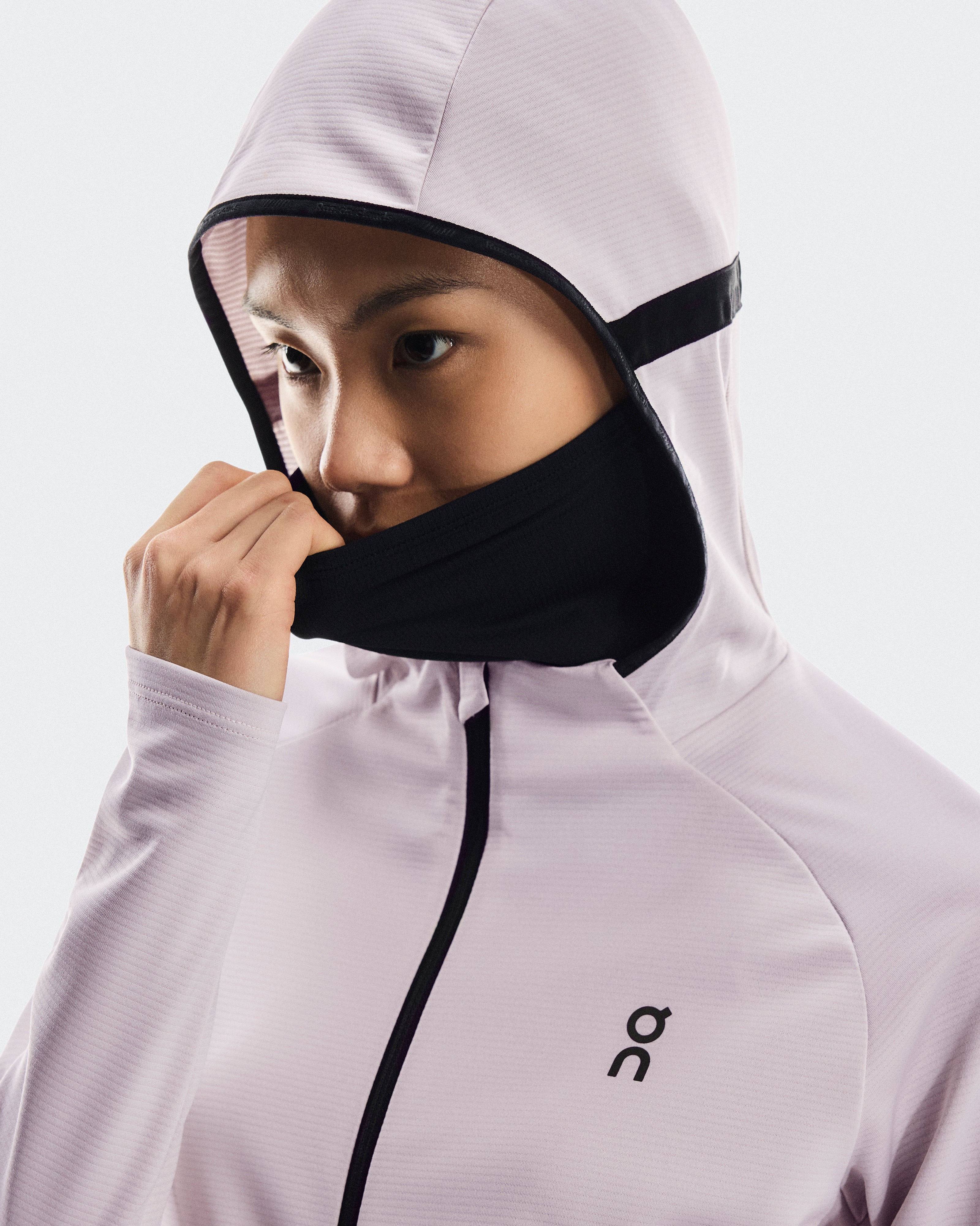 On Climate Zip Hoodie Mauve (Women'S)