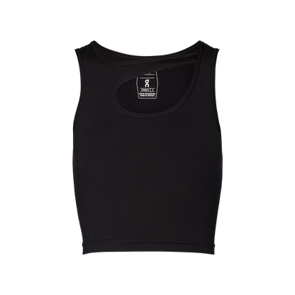 On Studio Cut-Out Crop Black (Women'S)