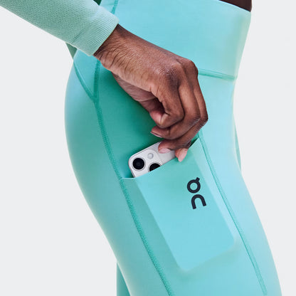 On Performance Tights 7/8 Aquamarine (Women'S)