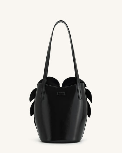 Jw Pei Cecelia Leaf Shape Shoulder Bag Black