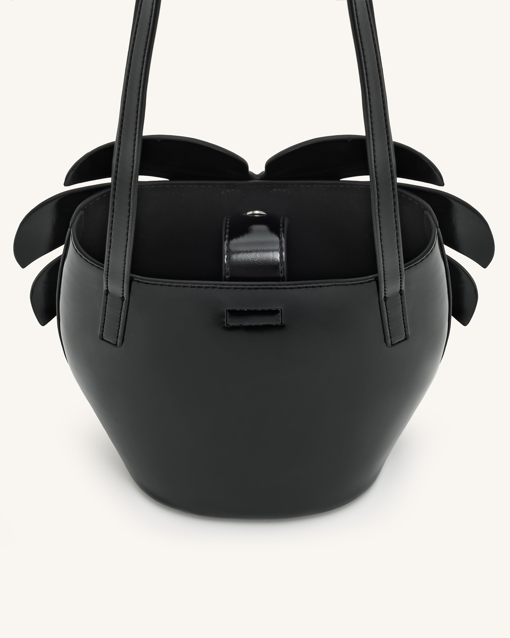 Jw Pei Cecelia Leaf Shape Shoulder Bag Black