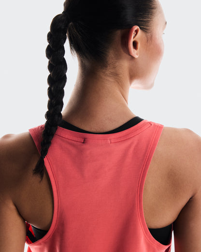 On Focus Tank Coral (Women'S)