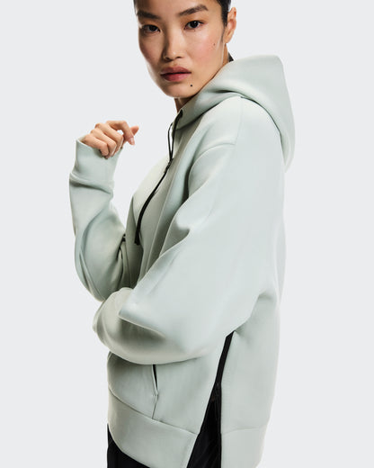 On Focus Tech Hoodie Mineral (Women'S)