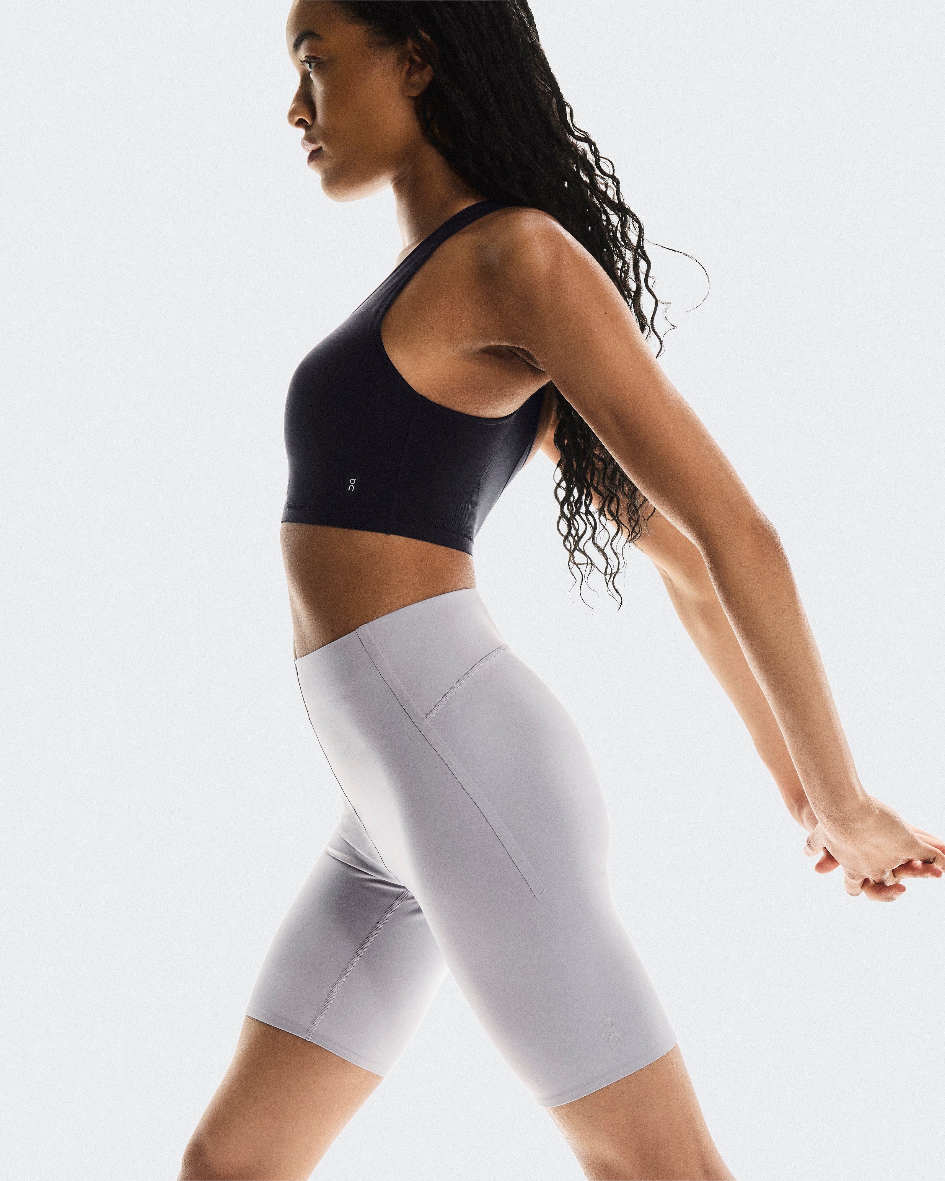 On Train Tights Short Lilac (Women'S)