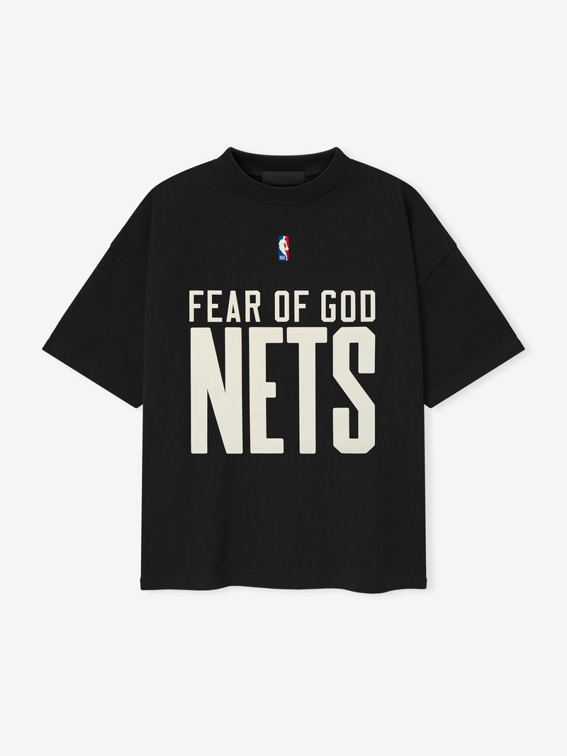 Essentials Nets 90S Tee Black