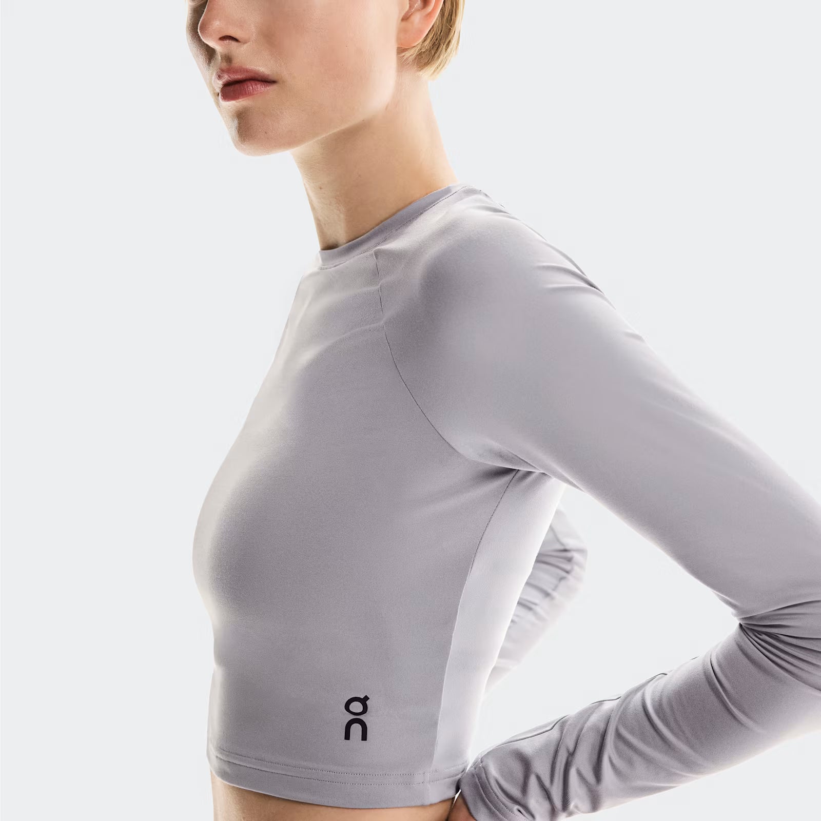On Studio Long-T Crop Lilac (Women'S)