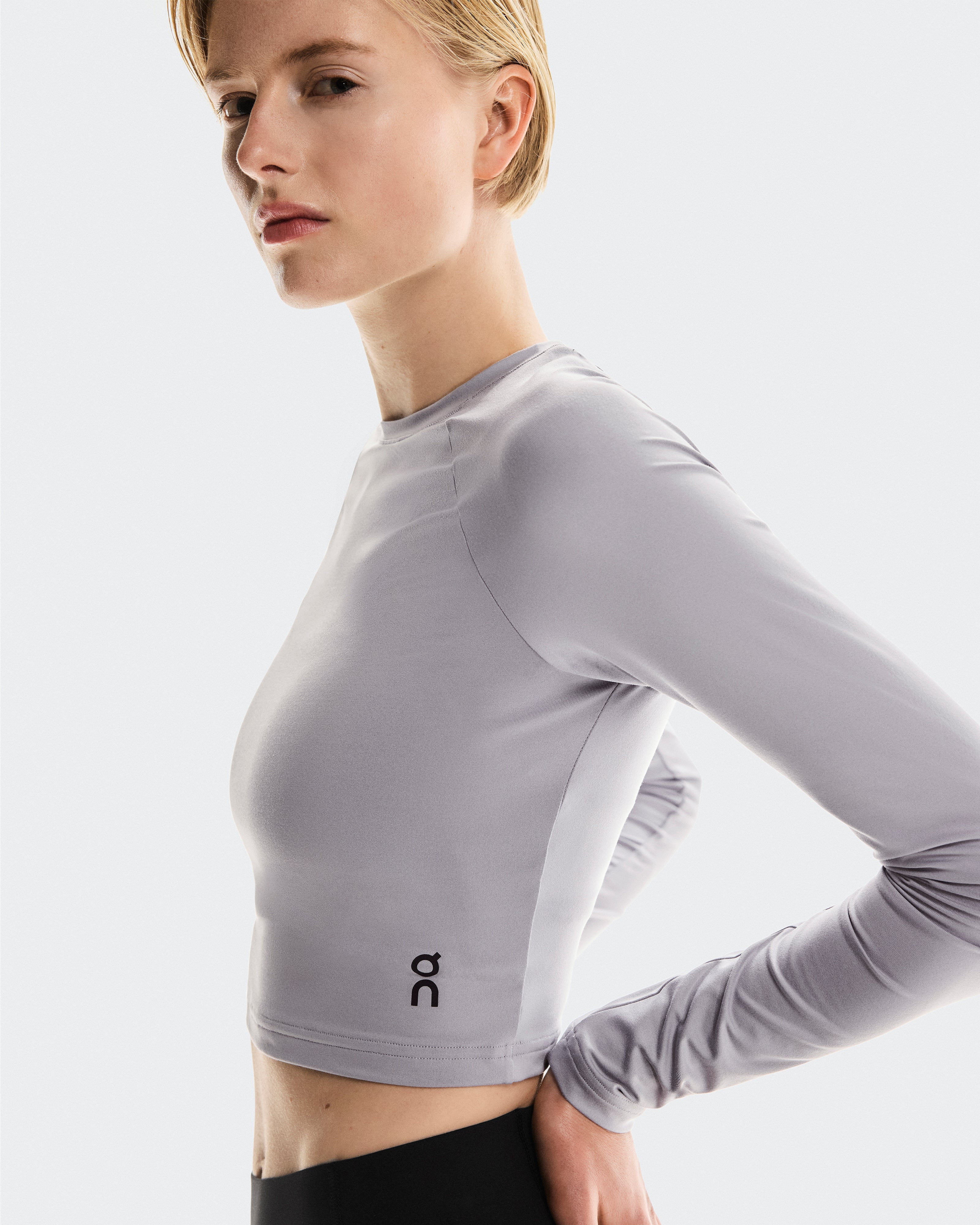 On Studio Long-T Crop Lilac (Women's)