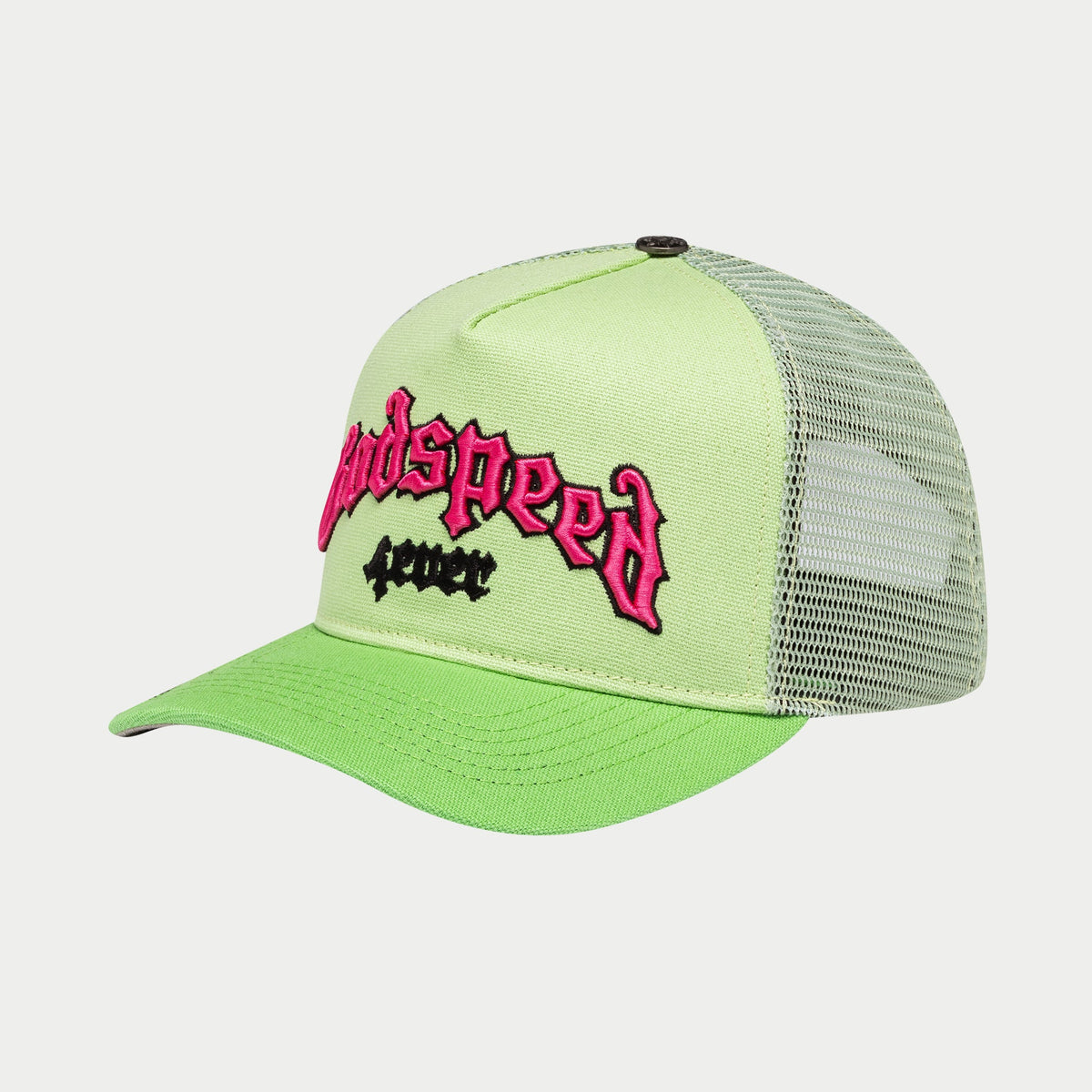 Godspeed Gs Forever Trucker Hat (Lime / Pink)