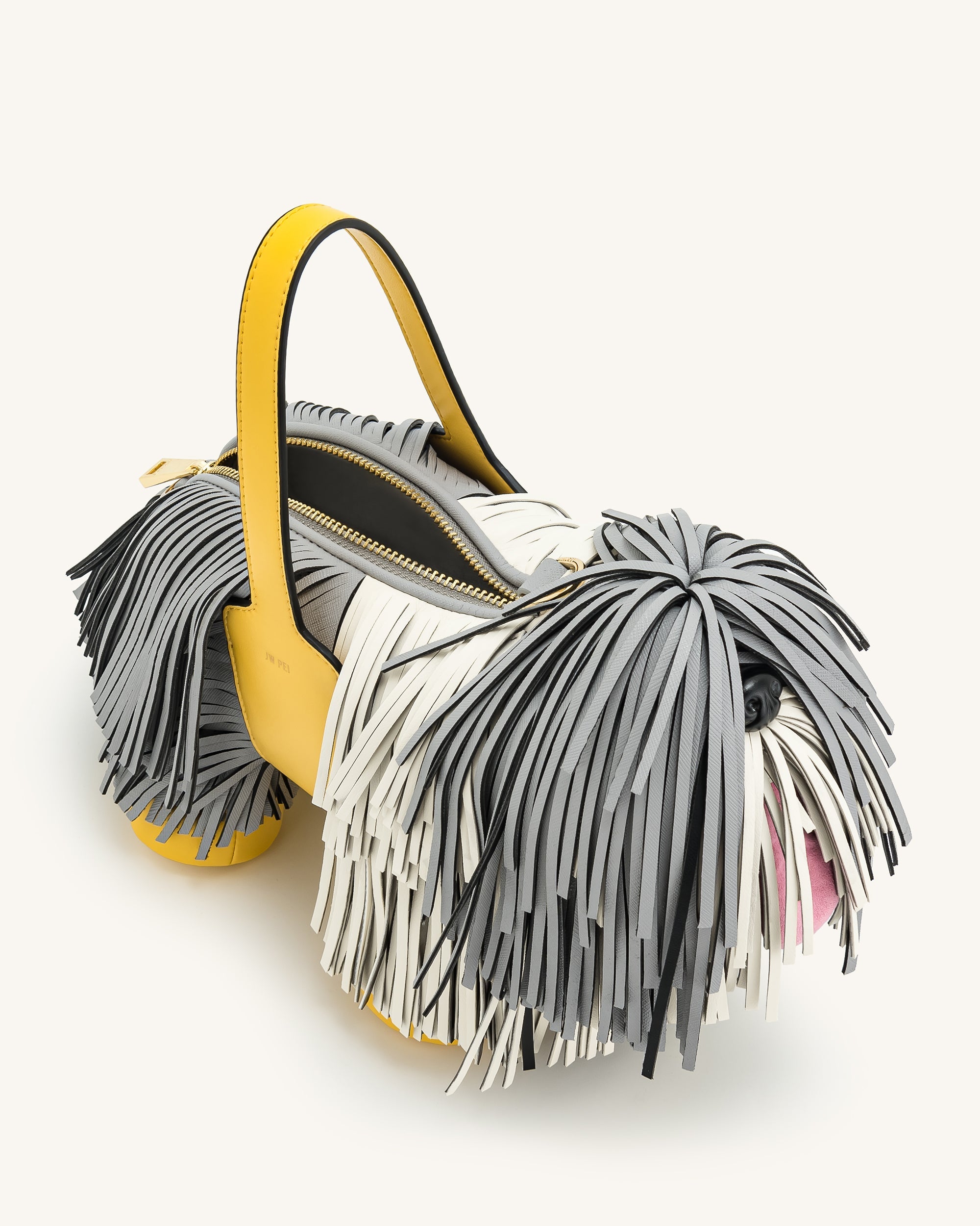 Jw Pei Nita Puppy Shape Handbag Gray